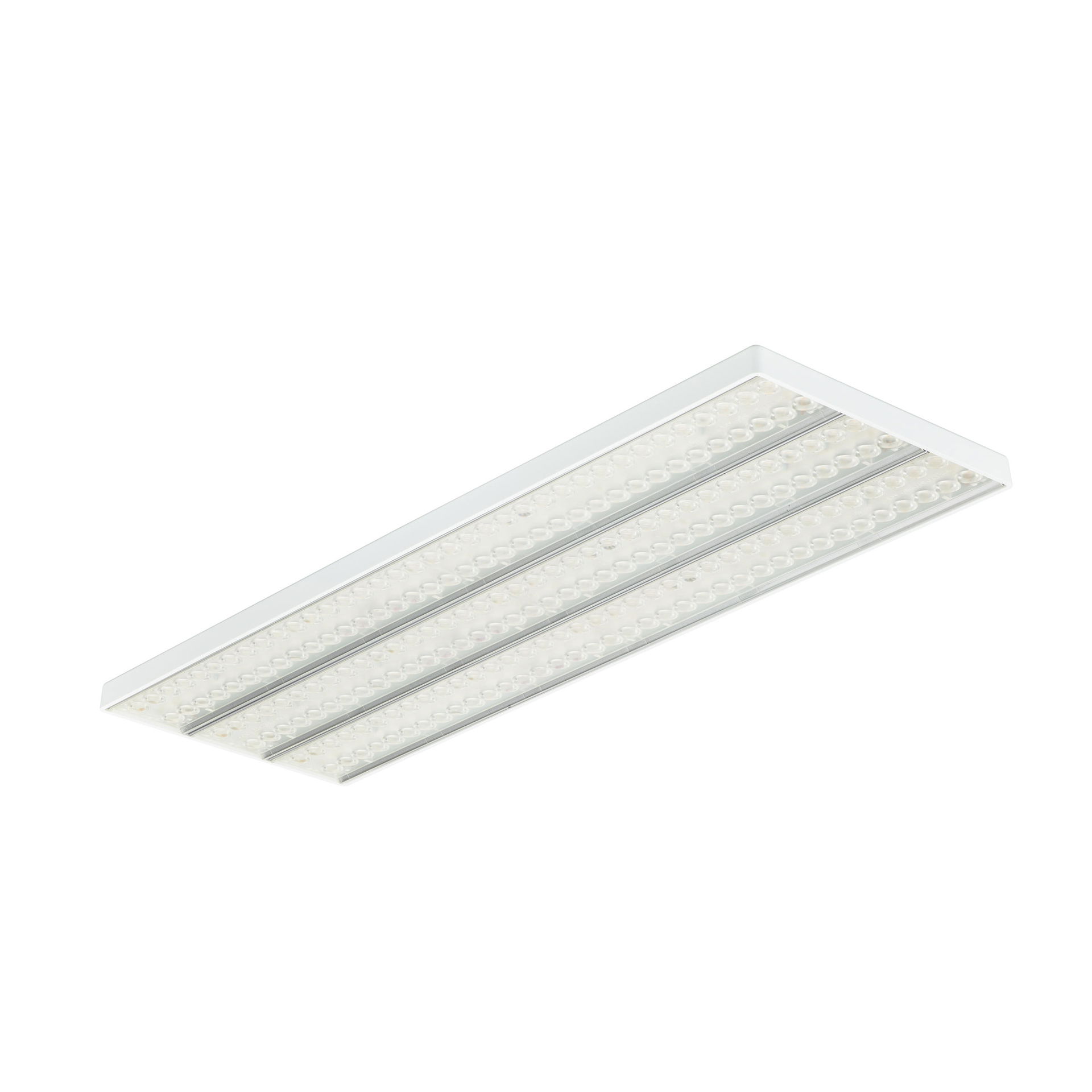StoreSet Evo, Track panel, Xtra (lm/W and lifetime), 56 W, 575x196 mm, 9000 lm, 4000 K, Wireless, Interact Ready, Fascio largo, Trasparente, Bianco