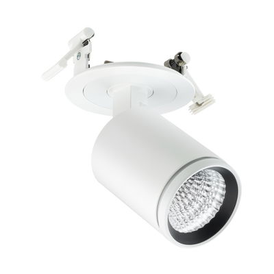 StyliD Evo, Compact, Semi-recessed, 19.2 W, 2600 lm, 2600 lm, Frost, 5000 K, CRI90, Fascio medio, Bianco