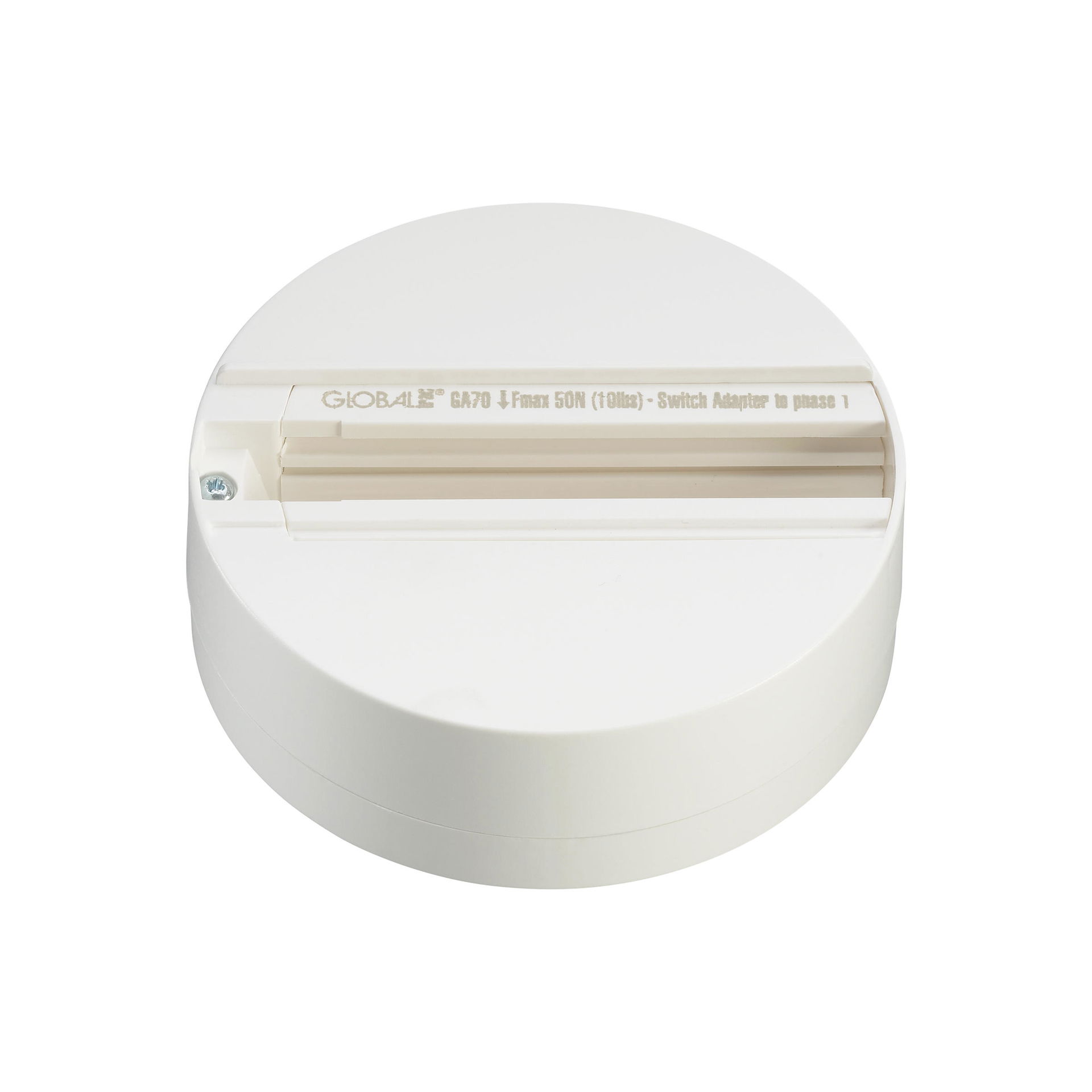 3C track electrical and mechanical accessory, Bianco, 250 V