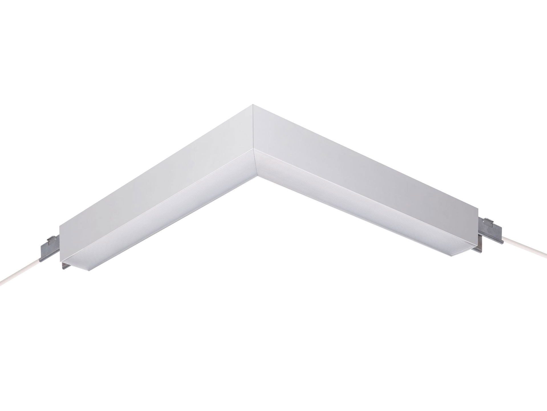 KeyLine, da superficie e sospese, Corner profile, 21 W, L600 x L600 mm  H70 mm, 2700 lm, 4000 K, DALI, UGR19 – Immagine 4 di 8