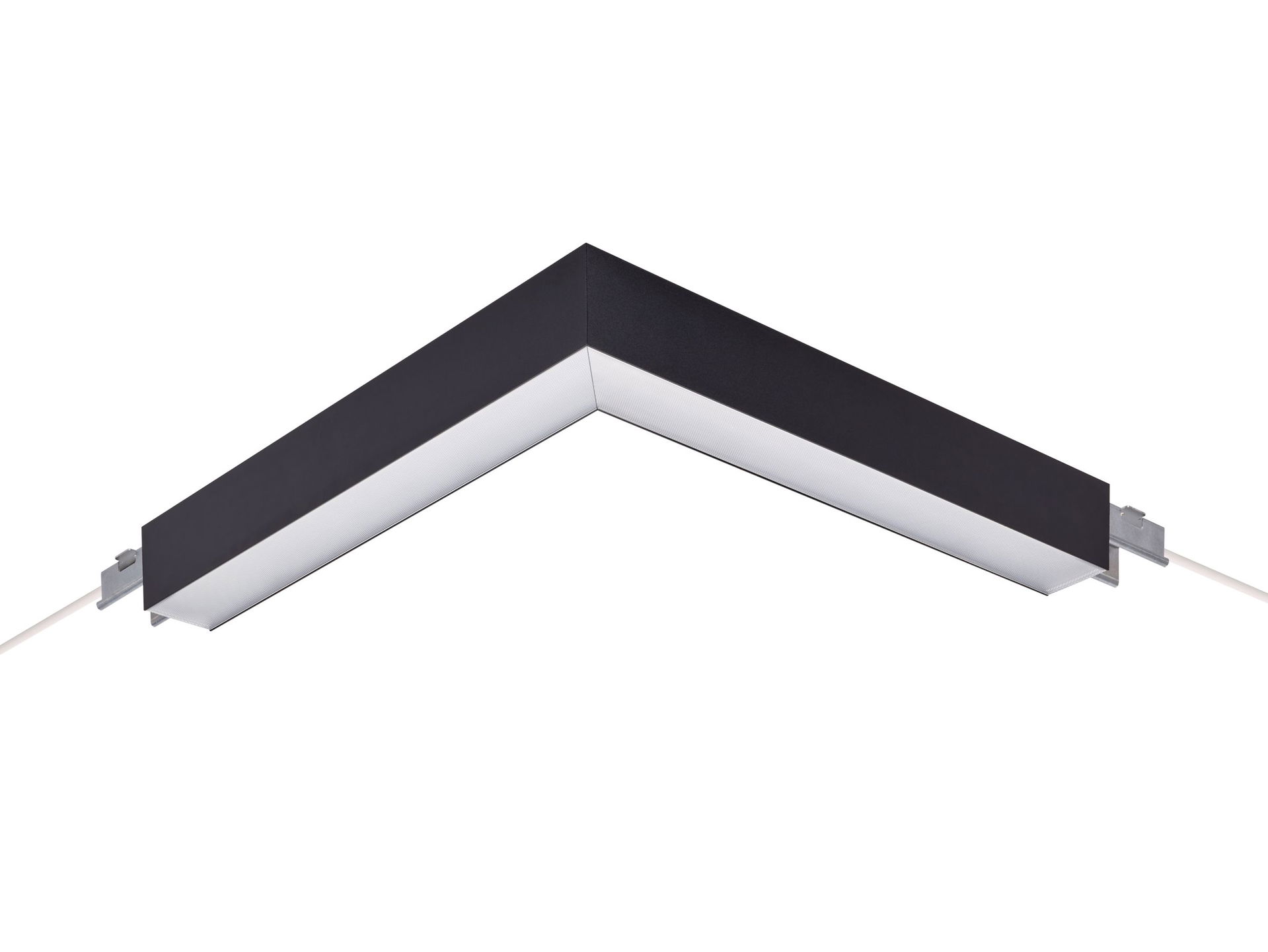 KeyLine, da superficie e sospese, Corner profile, 21 W, L600 x L600 mm  H70 mm, 2700 lm, 4000 K, DALI, UGR19 – Immagine 4 di 8