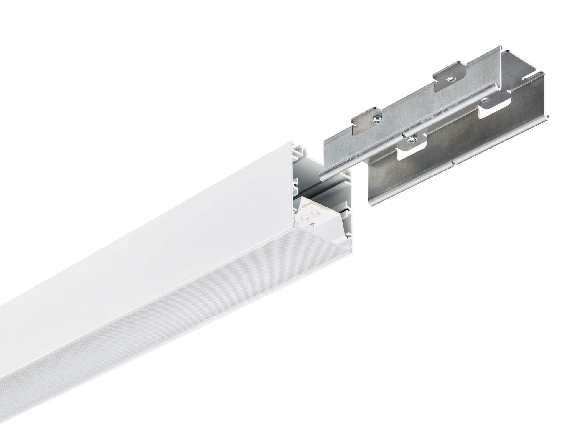 KeyLine, da superficie e sospese, 31 W, L1200 mm  H70 mm, 4000 lm, 3000 K, DALI, UGR19 – Immagine 7 di 15