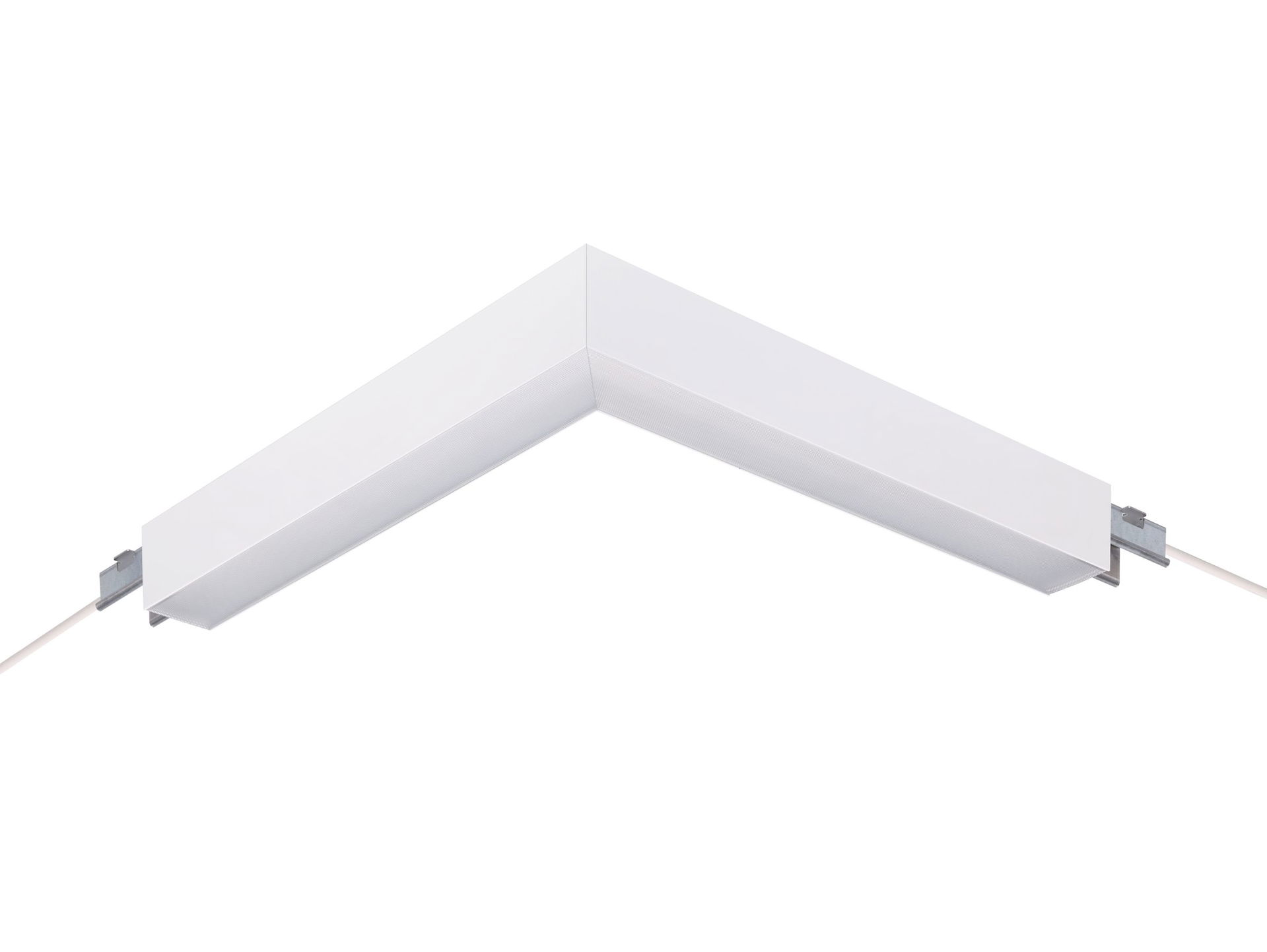 KeyLine, da superficie e sospese, Corner profile, 21 W, L600 x L600 mm  H70 mm, 2700 lm, 4000 K, DALI, UGR19 – Immagine 4 di 8