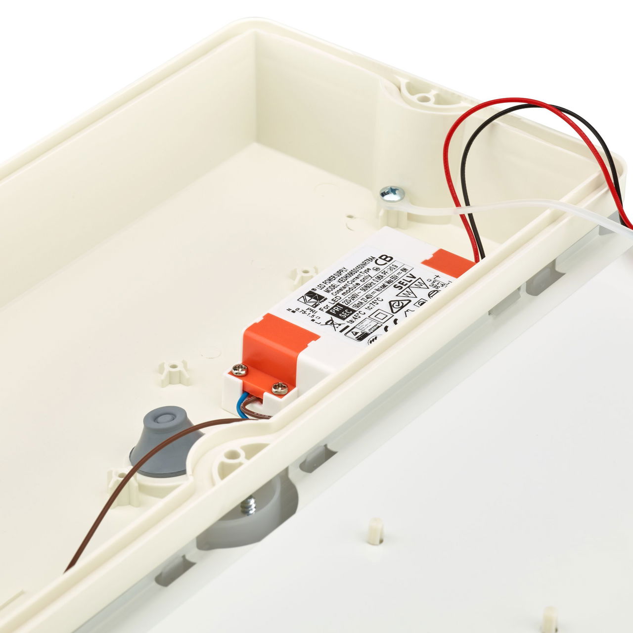 Ledinaire  Wall-mounted rettangolare, 6 W, 374x150 mm, 630 lm, 4000 K, IP65 – Immagine 2 di 6