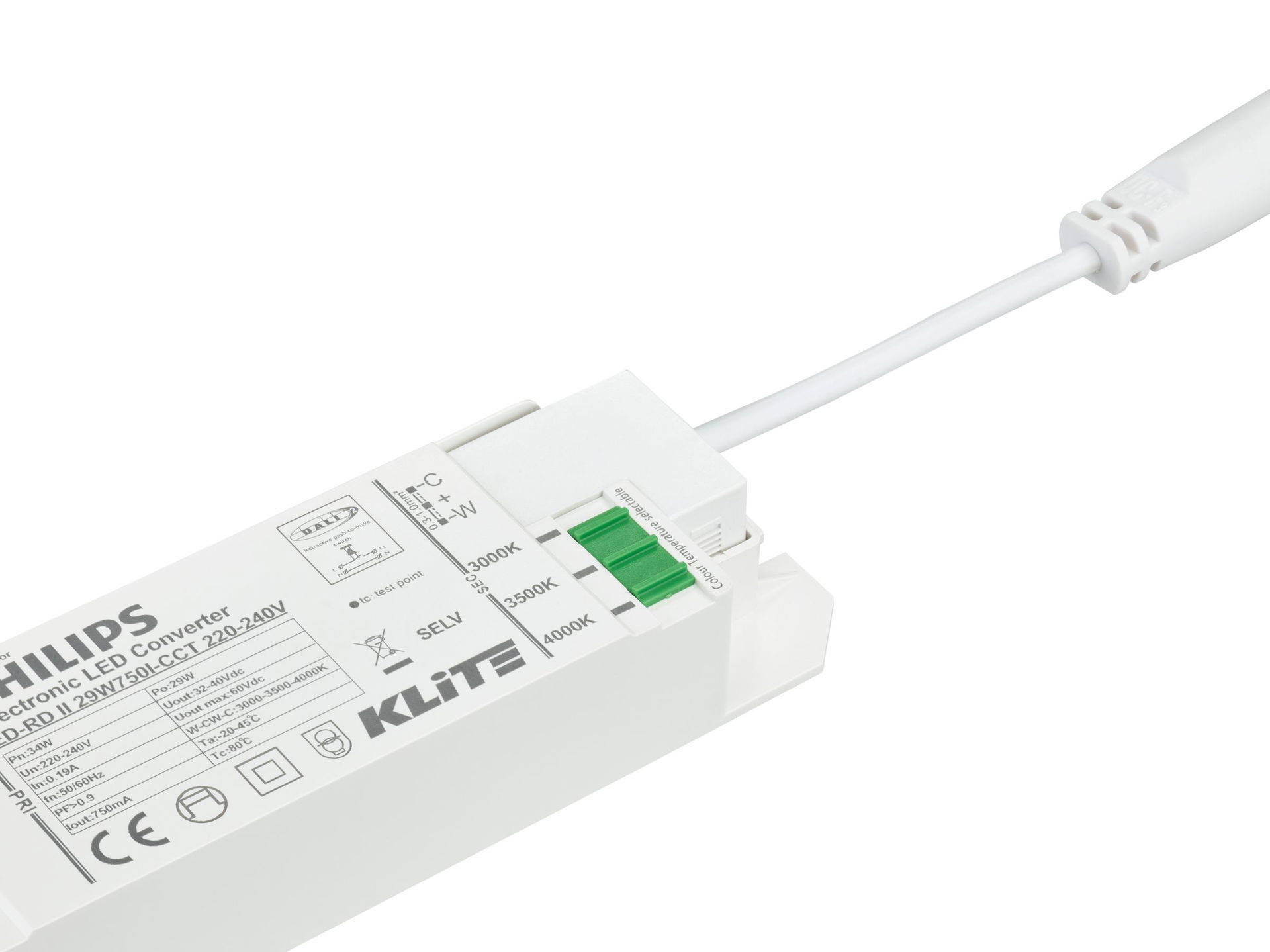 Ledinaire panel gen5, All-in, 30 W, 1200x300 mm, VPC, 3400 lm, 3600 lm, 3000 K, 3500 K, 4000 K, UGR19 – Immagine 12 di 18