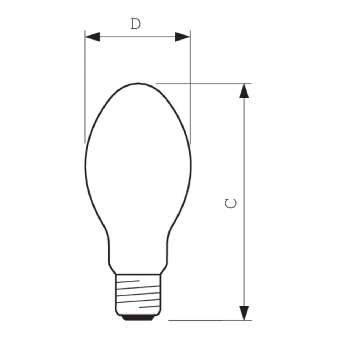 MASTER CityWhite CDO-ET -  Halogen metal halide lamp without reflector -  Consumo energetico: 71.0 W -  Classe di efficienza energetica: F – Immagine 2 di 2