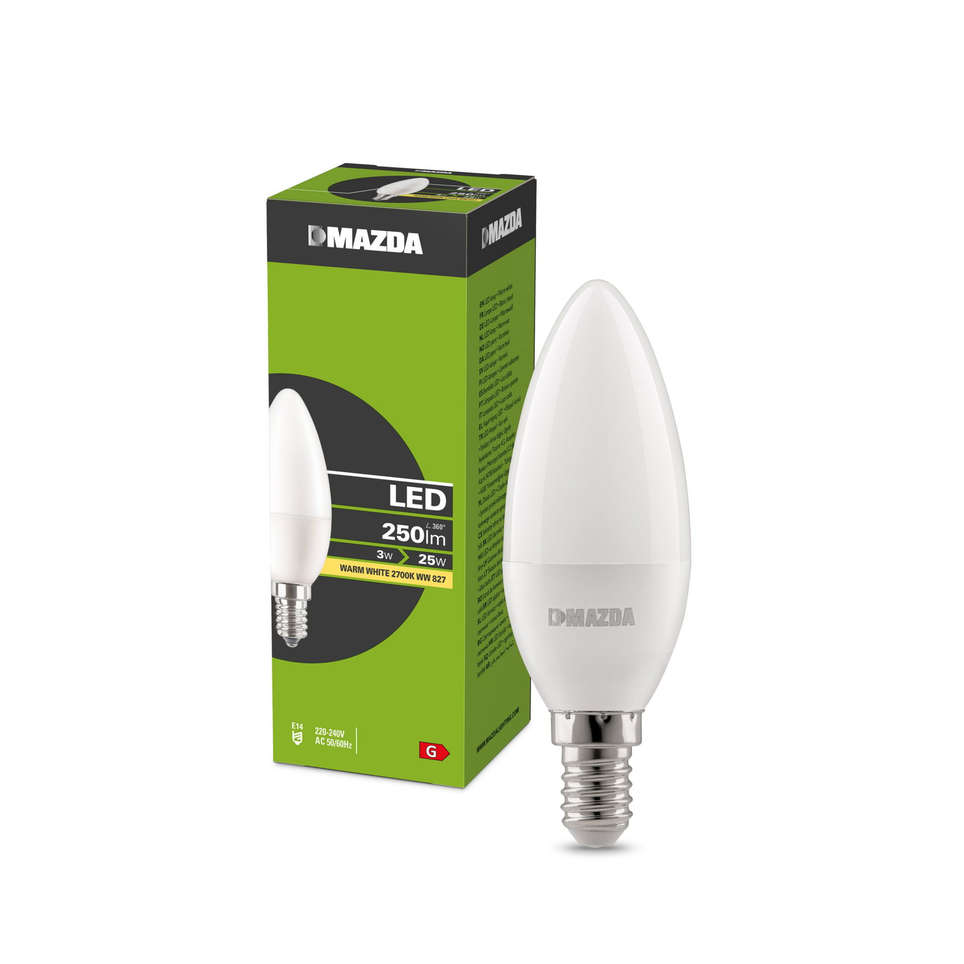 LED-lamp/Multi-LED -  Lampade LED MAZDA a oliva e sferica – Immagine 7 di 20