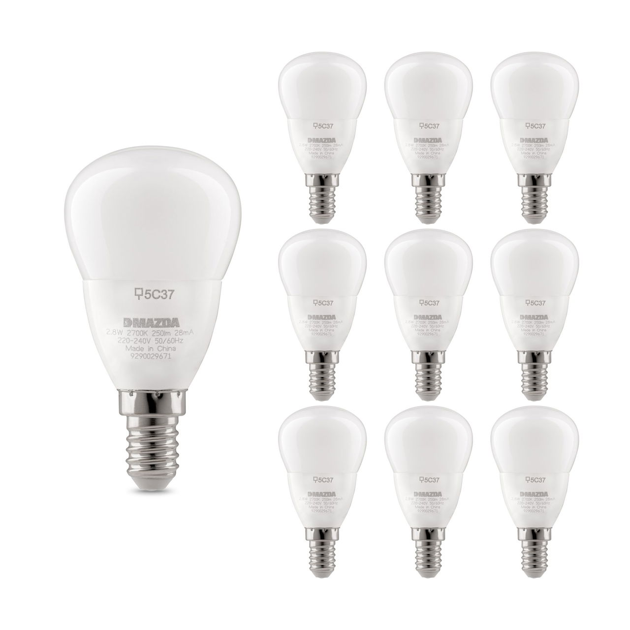 LED-lamp/Multi-LED -  Lampade LED MAZDA a oliva e sferica – Immagine 3 di 17