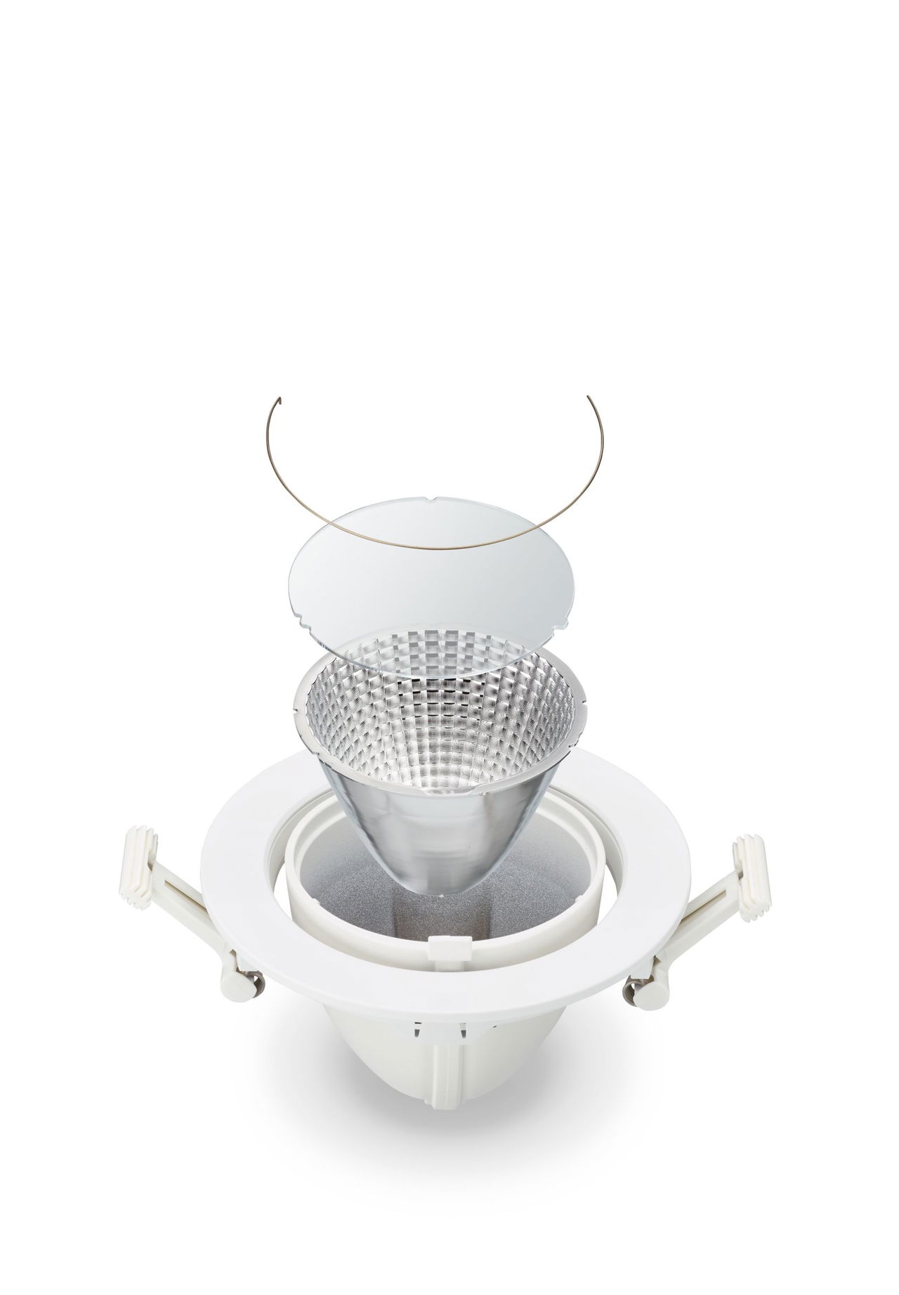 GreenSpace Accent Elbow Gen2, Recessed, 32 W, D150 mm, 4000 lm, PremiumWhite, 3000 K, CRI90, Interact Ready, IP20 – Immagine 2 di 4