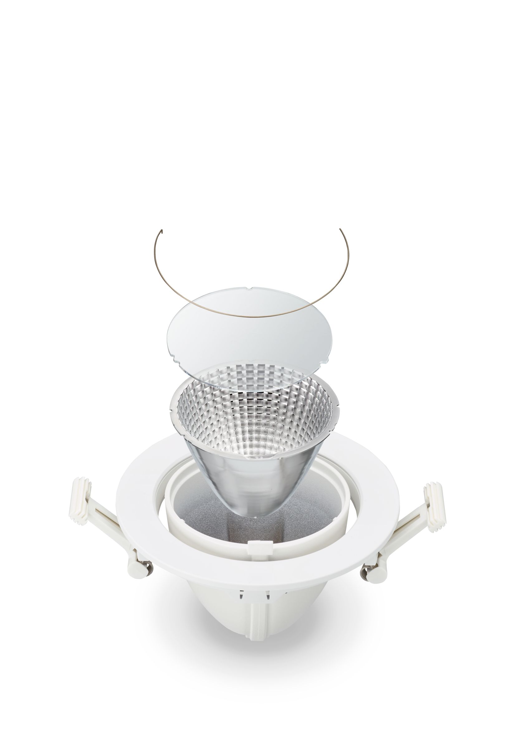 GreenSpace Accent Elbow Gen2, Recessed, 32 W, D150 mm, 4000 lm, PremiumWhite, 3000 K, CRI90, Interact Ready, IP20 – Immagine 2 di 4