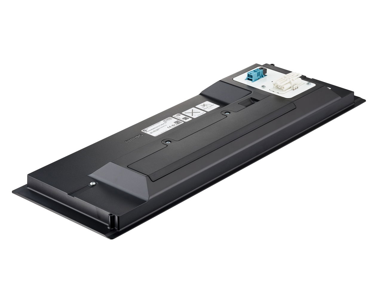 StoreSet Evo, Track panel, 67 W, 575x196 mm, 9200 lm, 4000 K, Asimmetrica speculare angolo 20°, Trasparente, Argento – Immagine 5 di 12
