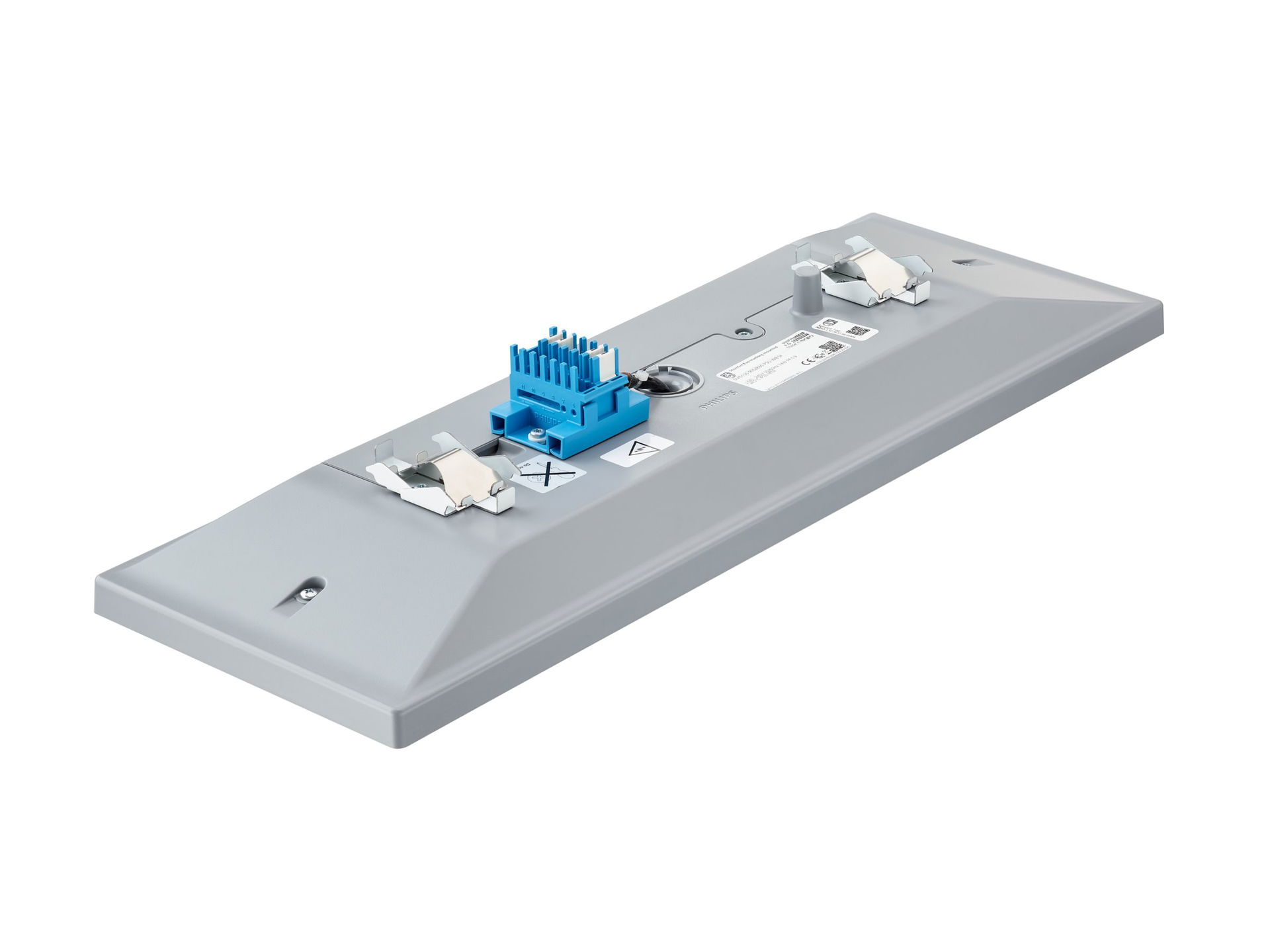StoreSet Evo, Track panel, 67 W, 575x196 mm, 9200 lm, 4000 K, Asimmetrica speculare angolo 20°, Trasparente, Argento – Immagine 7 di 12
