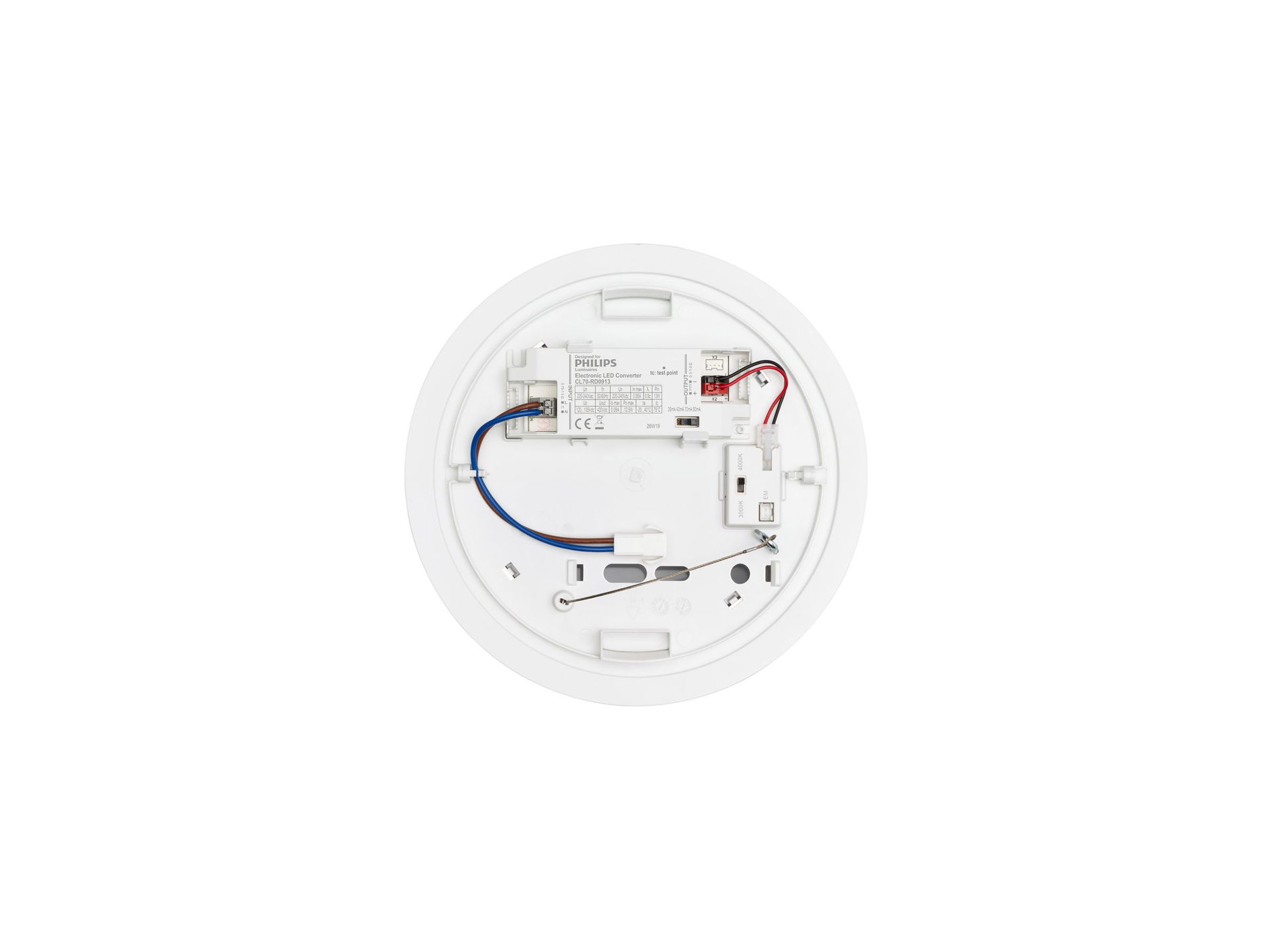 CoreLine Slim Wall -mounted, All-in, 13 W, 10 W, 6 W, 4 W, D220 mm, 500 lm, 1850 lm, 3000 K, 4000 K, IP54 – Immagine 3 di 10