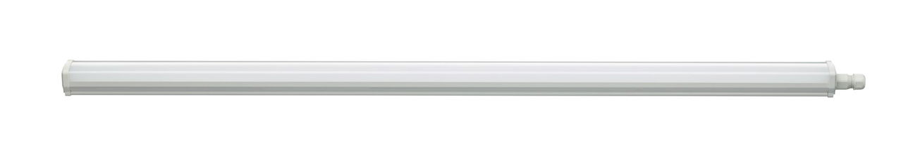 Ledinaire Stagna, (in brown Eco Packaging), 46 W, L1500 mm, 5600 lm, 4000 K, Simmetrica, Opale, IP66, IK08 – Immagine 2 di 4