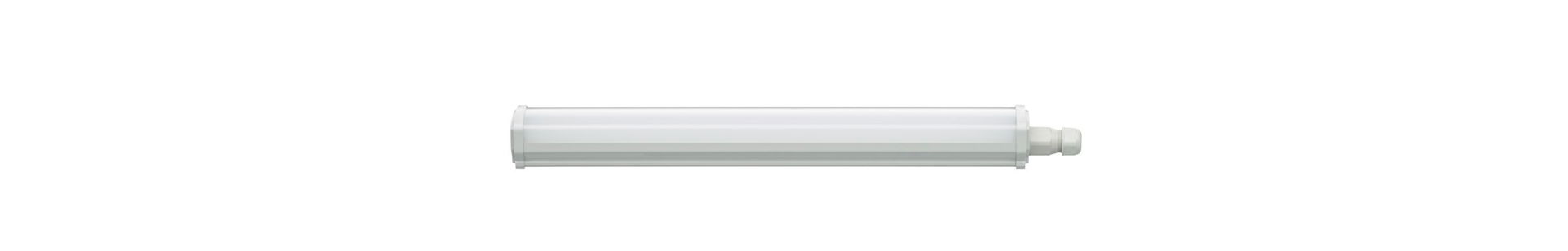 Ledinaire Stagna, (in brown Eco Packaging), 15 W, L600 mm, 1800 lm, 4000 K, Simmetrica, Opale, IP66, IK08 – Immagine 2 di 4