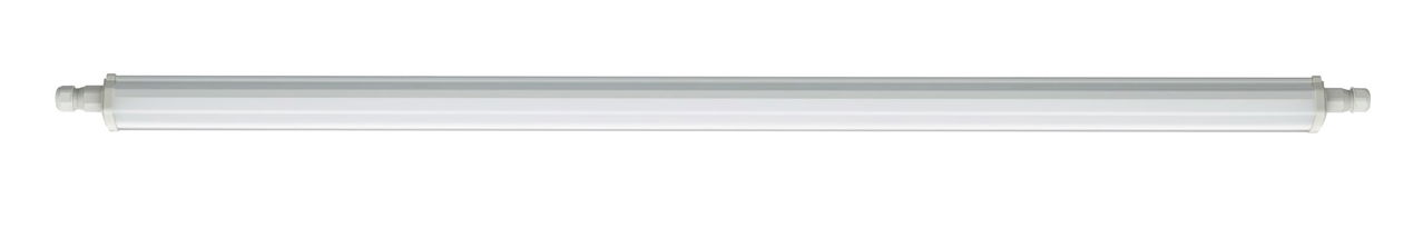 Ledinaire Stagna, (in brown Eco Packaging), 46 W, L1500 mm, 5600 lm, 4000 K, Simmetrica, Opale, IP66, IK08, TW1 – Immagine 2 di 4