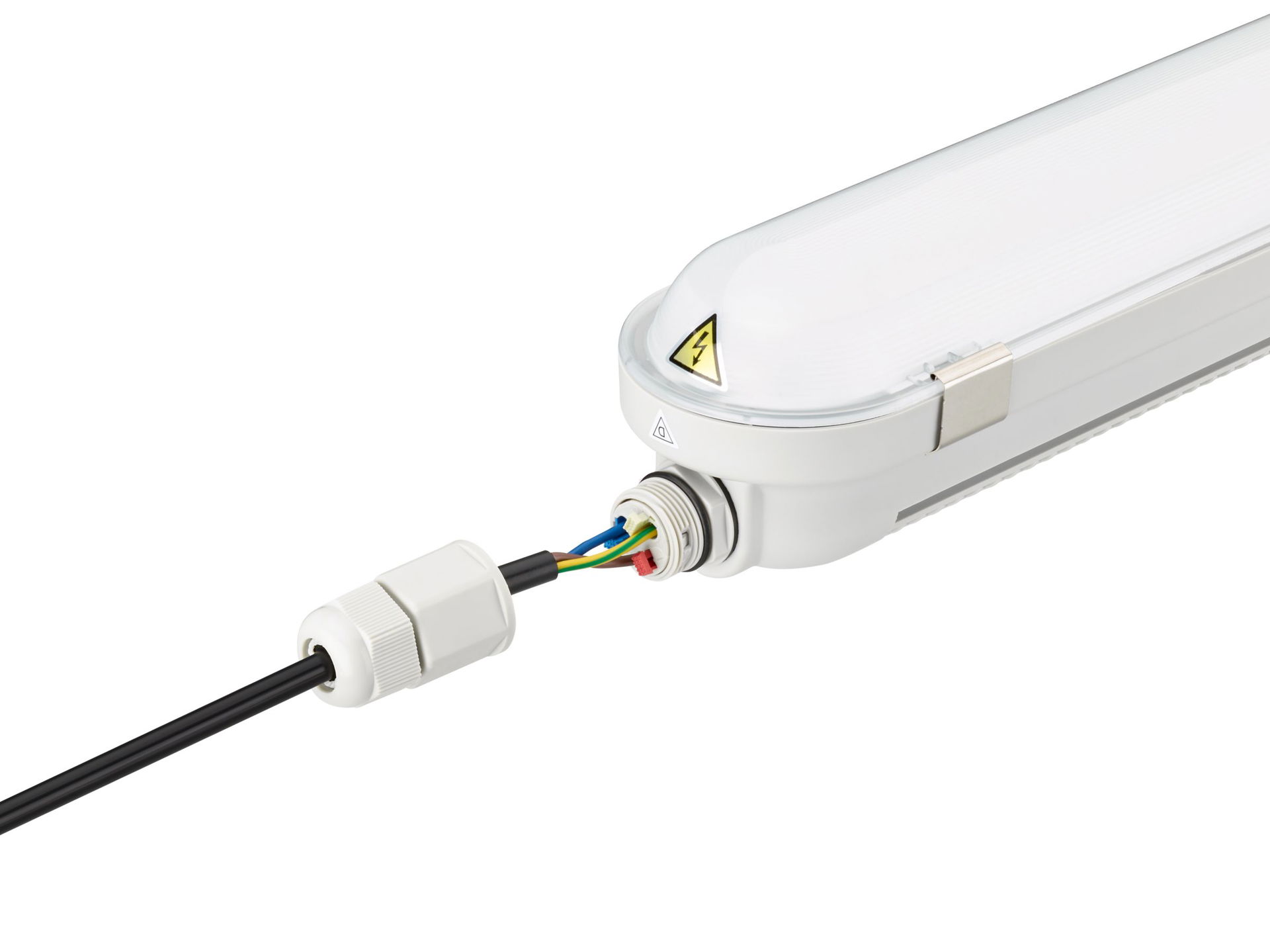 CoreLine Stagna Gen3, 25 W, L1200 mm, 4000 lm, 4000 K, Simmetrica, Trasparente, IP66, IK08, TW1, EL-ready – Immagine 6 di 18