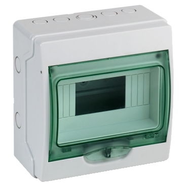 Centralino parete Mureva Enclosures IP65 1 fila 8 moduli – Immagine 2 di 3