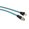 Cavo Ethernet in rame per switch IP67 - Connettore M12/RJ45 - 25 m