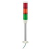 Colonna luminosa con buzzer + 3 elementi luminosi Ø45mm - 24 VAC/CC