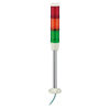 Colonna luminosa con buzzer + 3 elementi luminosi Ø45mm - 24 VAC/CC