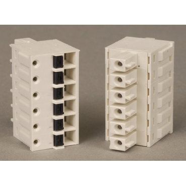 Modicon STB - Connettore a 6 contatti estraibili per modulo I/O digitale – Immagine 2 di 3