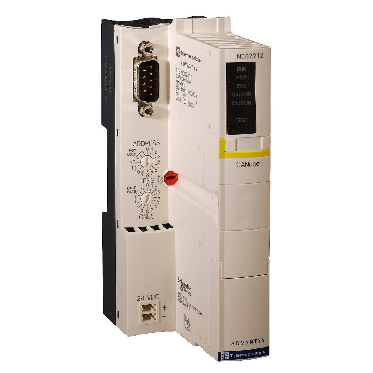 Modulo interfaccia rete standard STB - Bus CANopen - 1 Mbit/s – Immagine 3 di 3