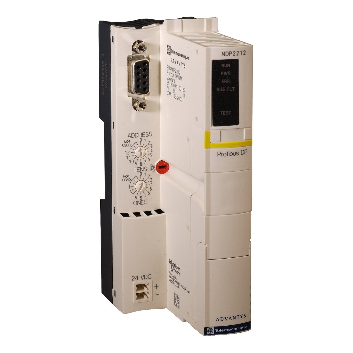 Modulo interfaccia rete di base STB - Profibus DP - 9,6 kbit/s – Immagine 3 di 3