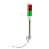 Colonna luminosa con buzzer + 2 elementi luminosi Ø45mm - 24V AC/DC - IP42