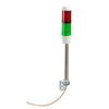 Colonna luminosa con buzzer + 2 elementi luminosi Ø45mm - 24V AC/DC - IP42