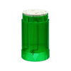 Elemento luminoso Ø45 - verde - BA 15D - senza lampadina - <= 230V AC/DC