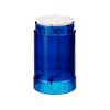 Elemento luminoso Ø45 - blu - BA 15D - senza lampadina - <= 230V AC/DC