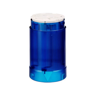 Elemento luminoso Ø45 - blu - BA 15D - senza lampadina - <= 230V AC/DC