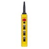 Pulsantiera pensile XAC-B - 6 pulsanti - 1 pulsante arresto di emergenza