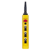 Pulsantiera pensile XAC-B - 6 pulsanti - 1 pulsante arresto di emergenza