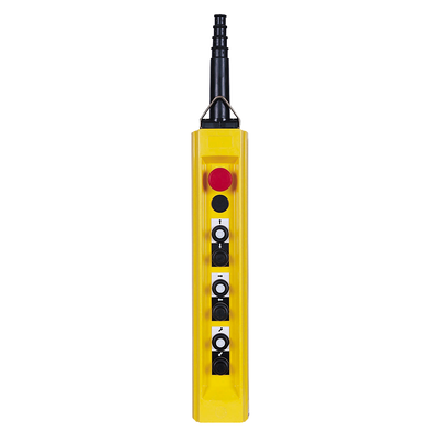 Pulsantiera pensile XAC-B - 6 pulsanti - 1 pulsante arresto di emergenza