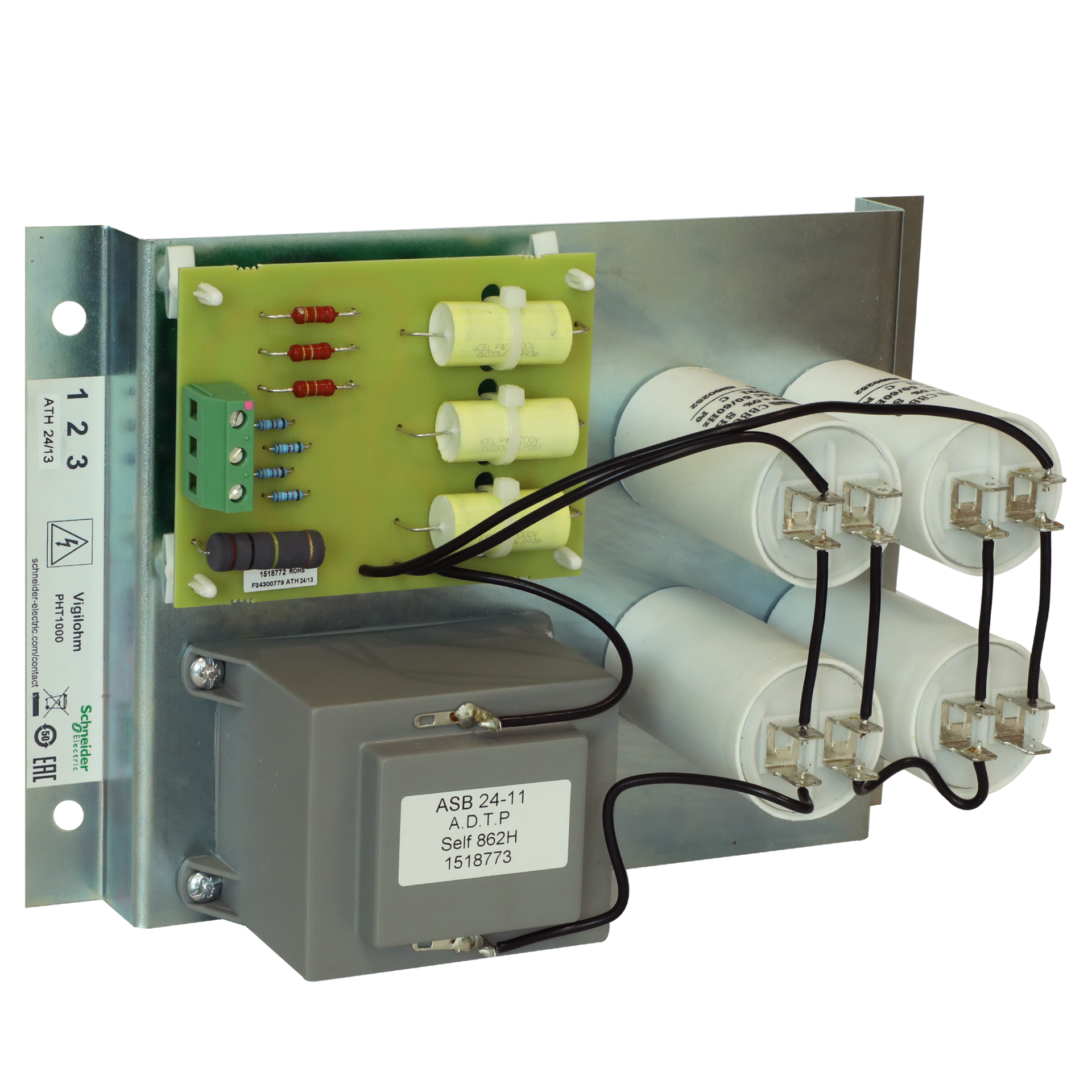 Piastra di riduzione tensione per Vigilohm - PHT1000