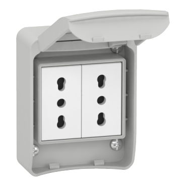Presa da incasso bipasso 10/16A 250V 2P+T – Immagine 2 di 5