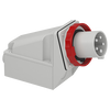 Spina fissa BT da parete IP67 63A 380V 3P+N+T