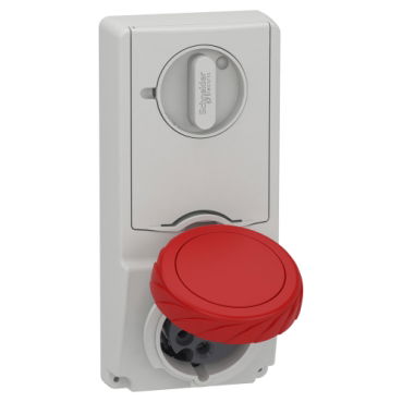 Presa da incasso interbloccata con fusibile Unika IP65 16A 380V 3P+N+T – Immagine 2 di 5
