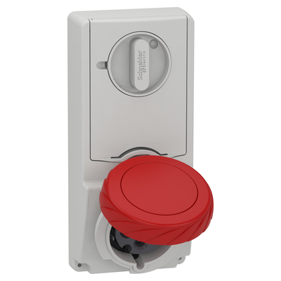 Presa da incasso interbloccata con fusibile Unika IP65 32A 380V 3P+T