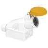 Presa fissa BT da parete IP67 16A 110V 2P+T