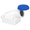 Presa fissa BT da parete IP67 32A 220V 2P+T