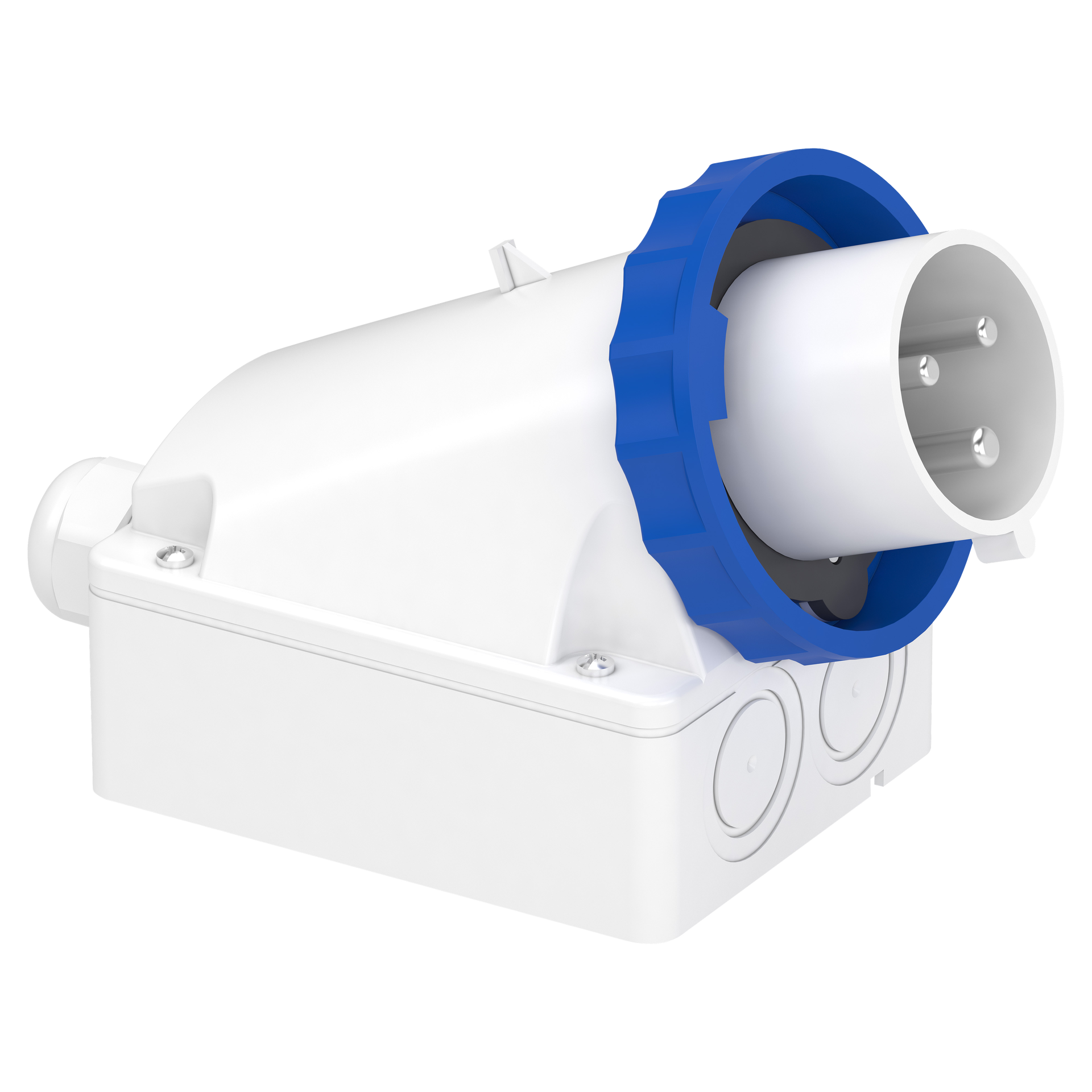 Spina fissa BT da parete IP67 32A 220V 2P+T