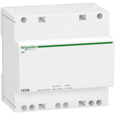 Trasformatore di sicurezza iTR 16VA 12/24Vca