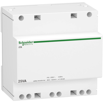 Trasformatore di sicurezza iTR 25VA 12/24Vca