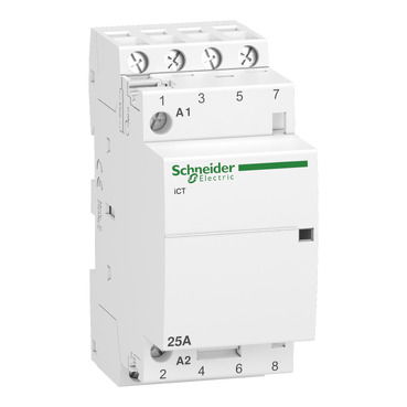 Contattore iCT 4NA 25A comando 230÷240Vca – Immagine 2 di 3