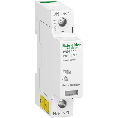 SPD Acti9 iPRD1 12.5r , 1 P, 230 V, con segnalazione remota