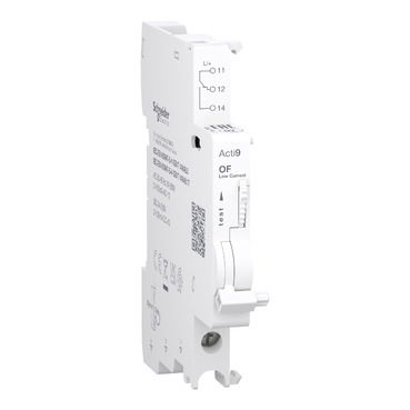 Contatto ausiliario Acti9&nbsp OF&nbsp per C120, C60H-DC, C60PV-DC, C60NA-DC, SW60-DC, 2mA to 100mA, connessione dal basso&nbsp  – Immagine 2 di 4