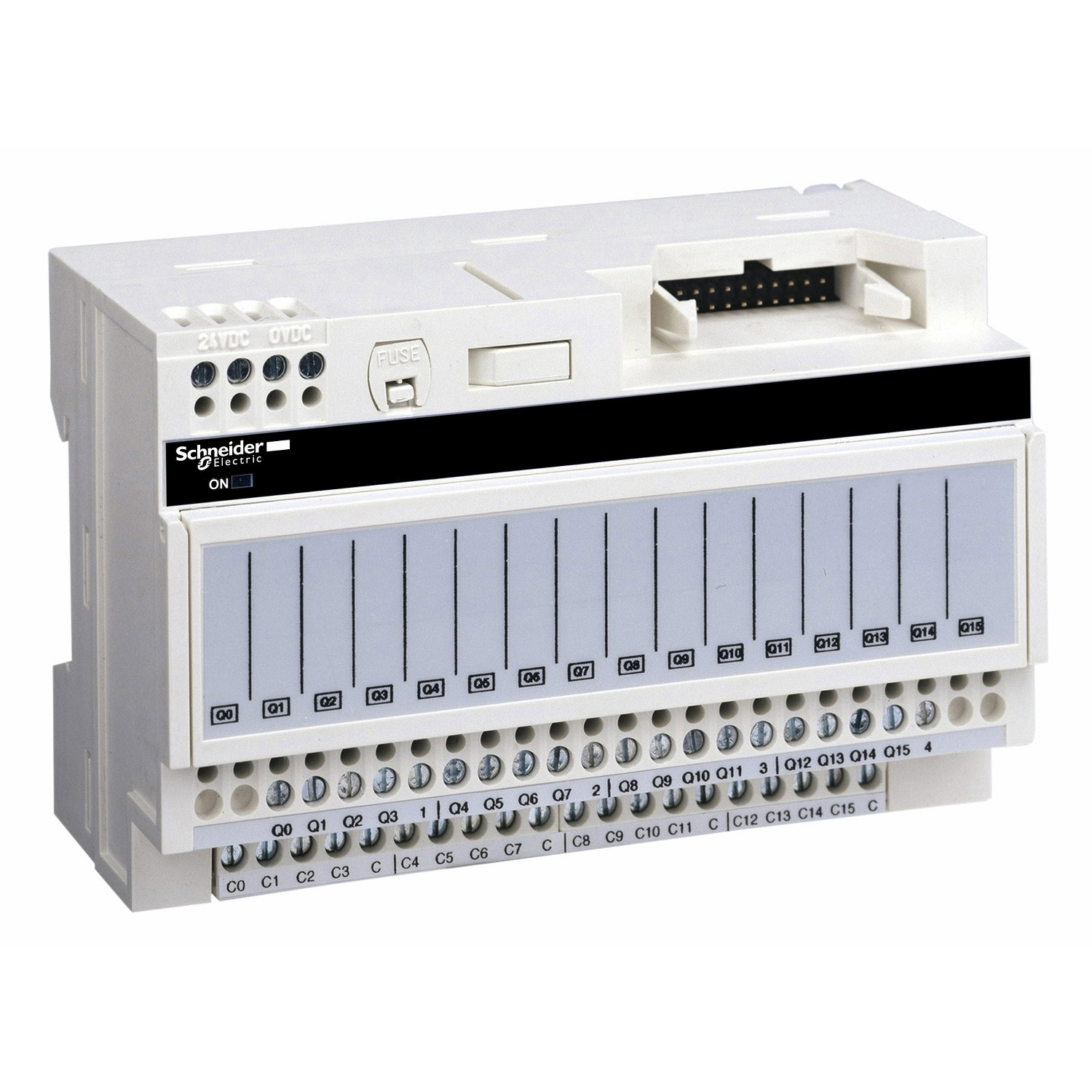 Sottobase per relè plug-in ABE7 - 16 canali - Relè 5 mm – Immagine 3 di 3